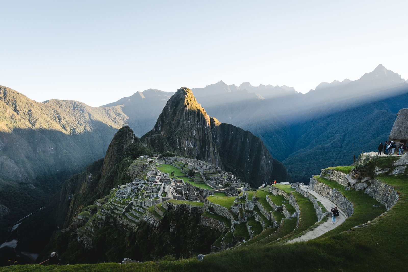 Traveler viewpoint over the Andes in Peru — planning how many days to visit
